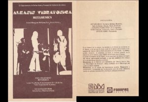 Anuncio publicitario sobre concierto de musica 